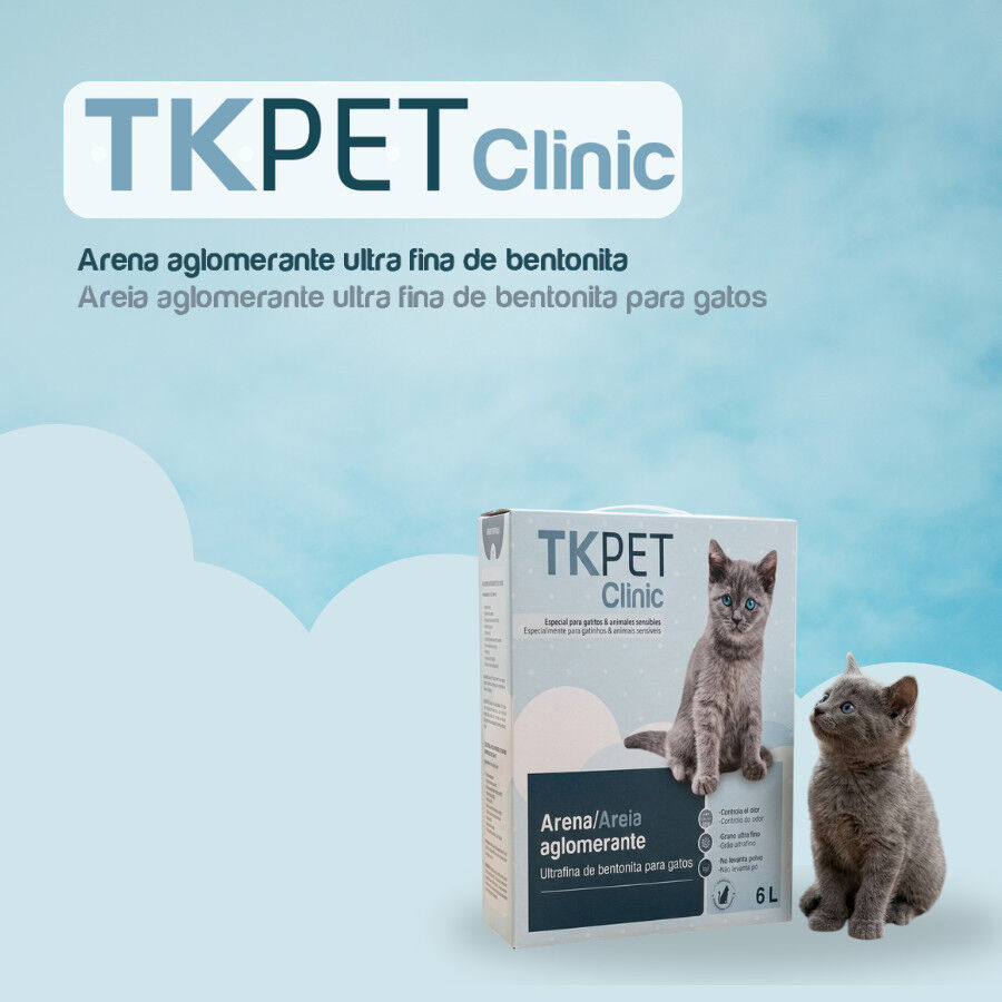 6 L TK-Pet Clinic Arena Ultrafina para gatos, , large indicador imagen numero 6