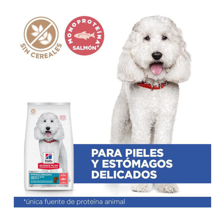 14 kg Hill's Science Plan Adult Medium Hypoallergenic Salm&oacute;n pienso para perros, , large Imagen numero 3