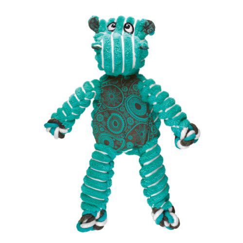 Kong Knots Hipop&oacute;tamo de peluche para perros