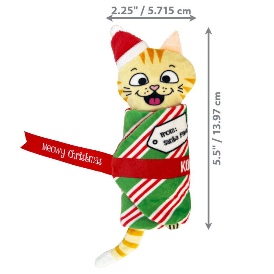 Kong Holiday Pull-A-Part Present juguete para gatos , , large indicador imagen numero 4