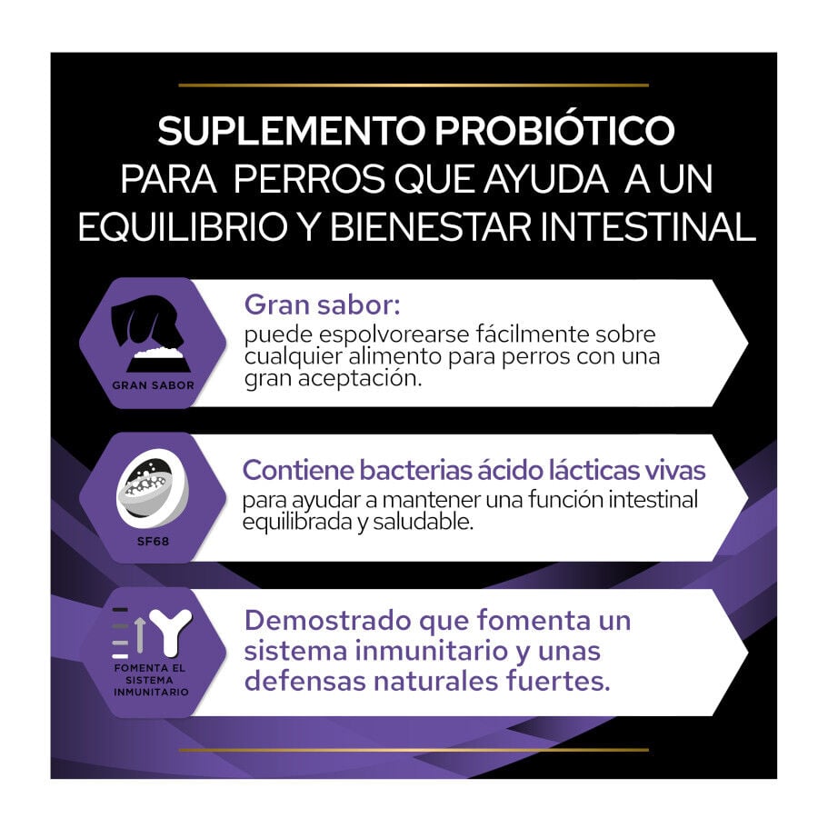 30 sobres x 1 g Pro Plan Veterinary Diets Fortiflora Probi&oacute;tico para perros, , large indicador imagen numero 2