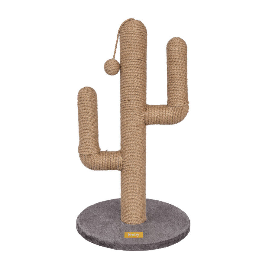 Leeby Carmen Cactus rascador con juguete para gatos, , large Imagen numero 1