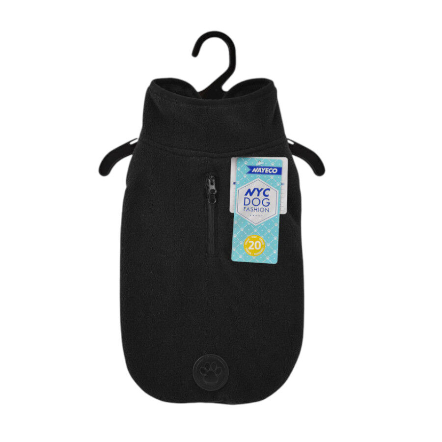 Nayeco Abrigo Fleece Jacket Negro para perros, , large indicador imagen numero 4