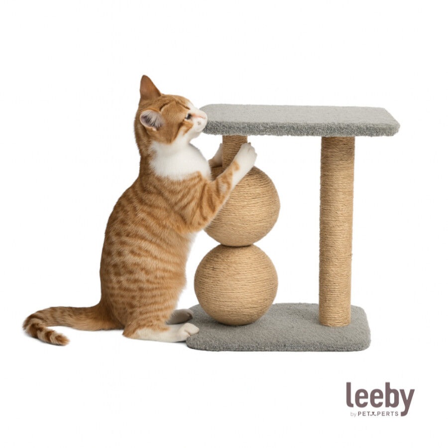 Leeby Jolly rascador de yute para gatos