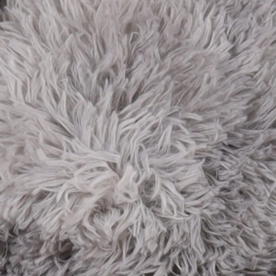 Flamingo Demi Redondo Gris cama para perros y gatos, , large Imagen numero 2