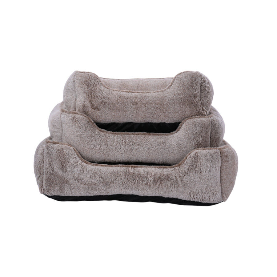 Leeby cama suave gris oscuro para perros, , large indicador imagen numero 9