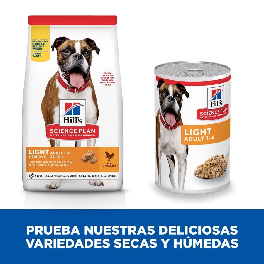 370 g Hill's Adult Light pollo lata, , large Imagen numero 5