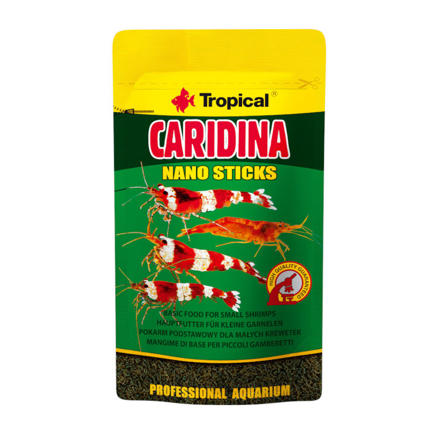 Tropical Caridina Nano Sticks alimento para crust&aacute;ceos