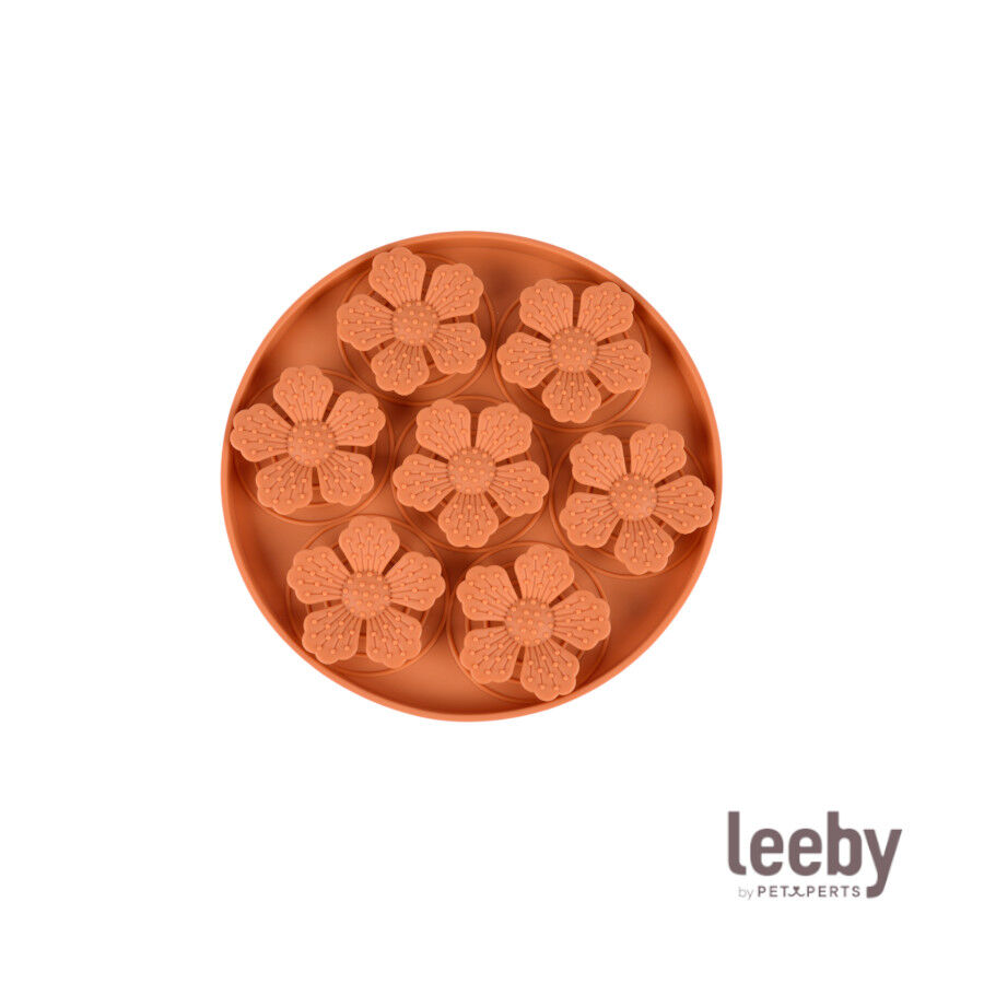 Leeby Alfombrilla de Lamer Forma Flor para perros y gatos, , large indicador imagen numero 2