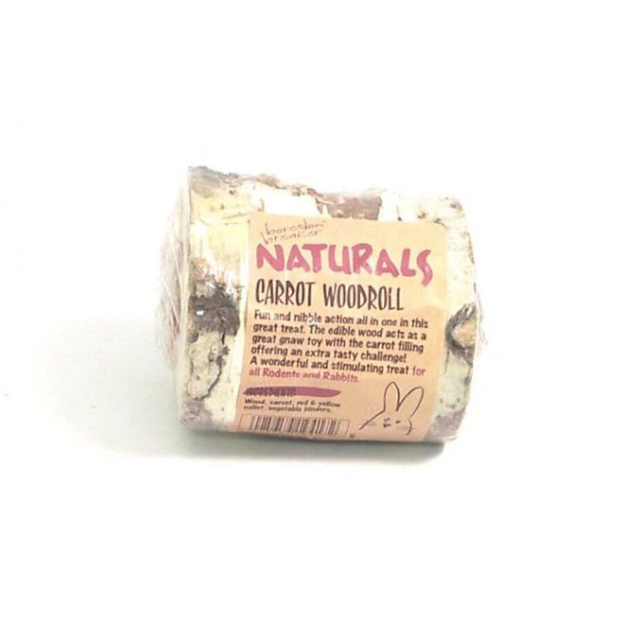 200 g Rosewood Naturals Woodroll Carrot Snack para Roedores, , large indicador imagen numero 2