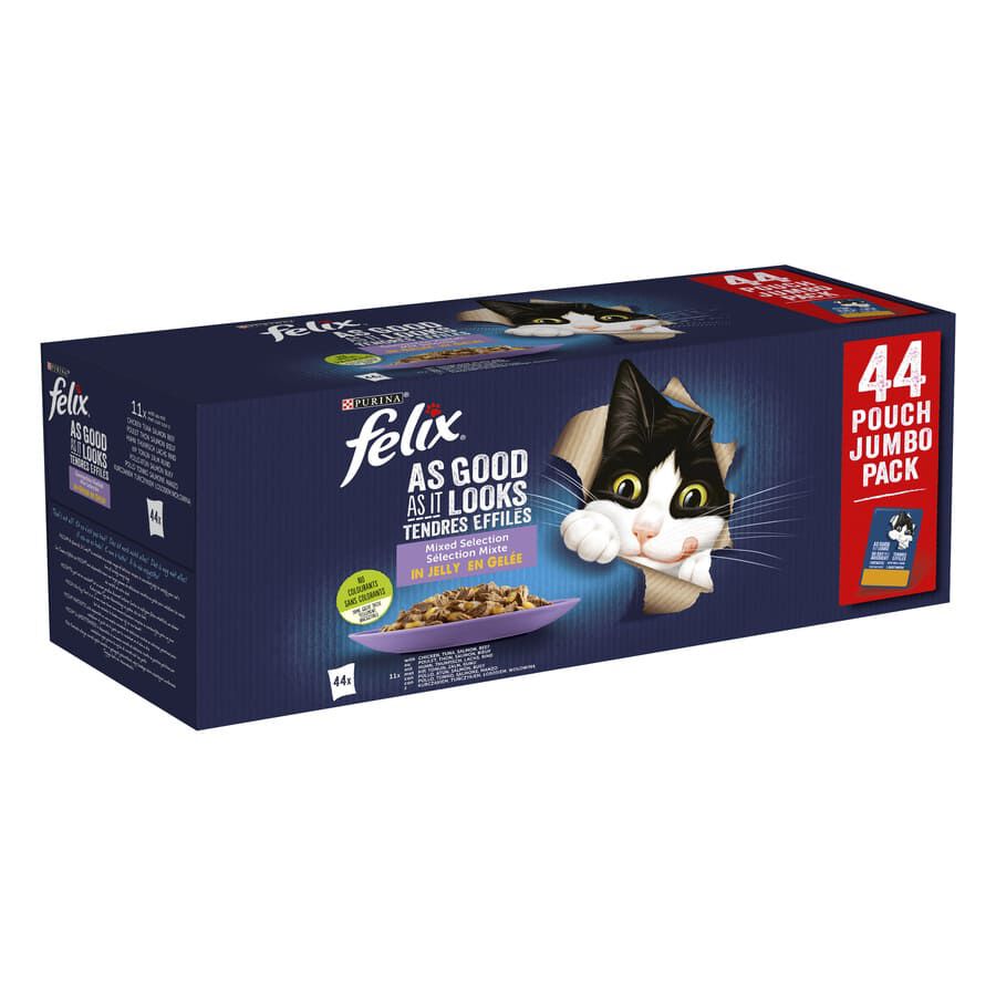 Felix Fantastic Selecci&oacute;n de Sabores sobres en gelatina - Multipack