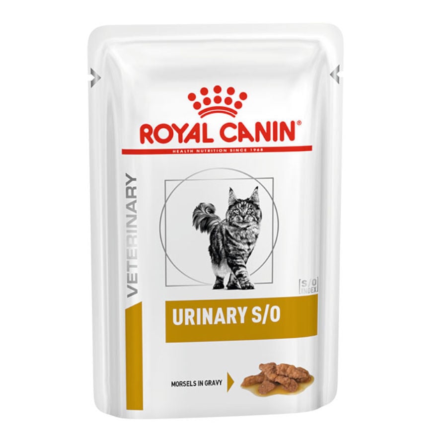 12 sobres x 85 g Royal Canin Veterinary Diet  Urinary S/O sobres para gato, , large indicador imagen numero 1