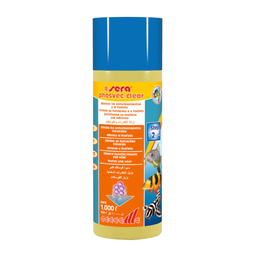 Sera Phosovec Clear acondicionador para acuario Imagen numero 1