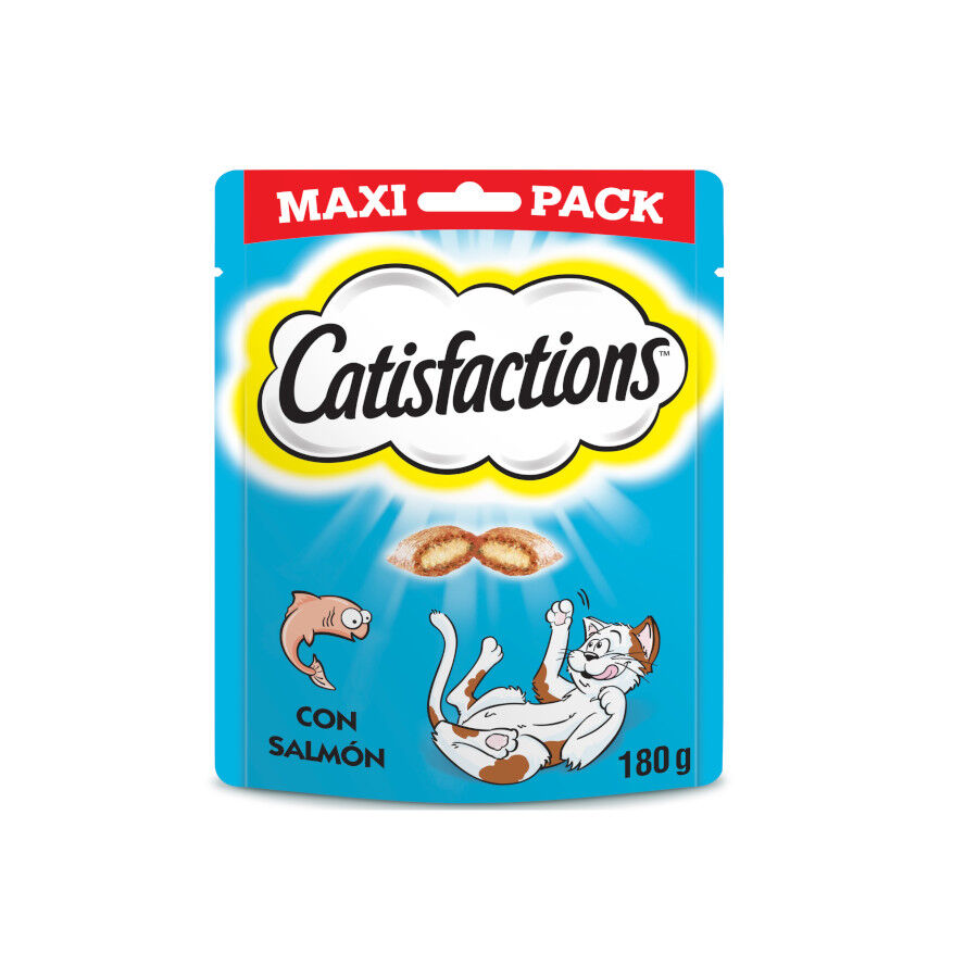 180 g Catisfactions Premios de Salm&oacute;n para Gatos, , large Imagen numero 1