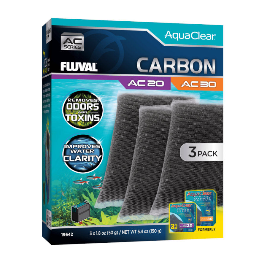 Fluval AquaClear AC Carb&oacute;n Activo para filtro de acuarios, , large indicador imagen numero 1