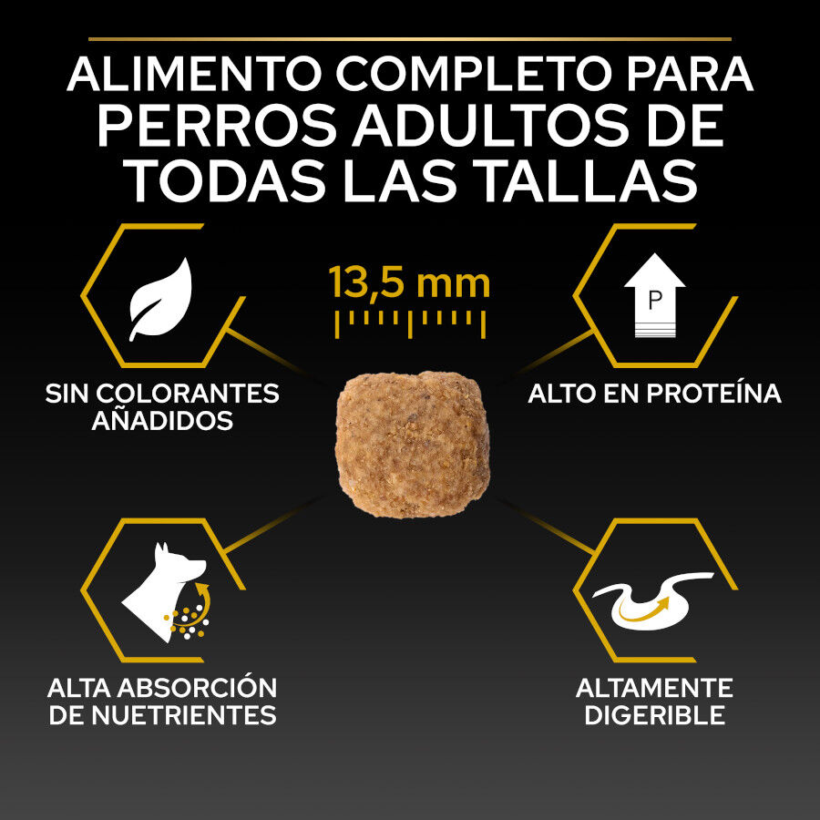 3 kg Pro Plan Adult All Sizes Light/Sterilised Pescado Blanco pienso para perros, , large indicador imagen numero 4