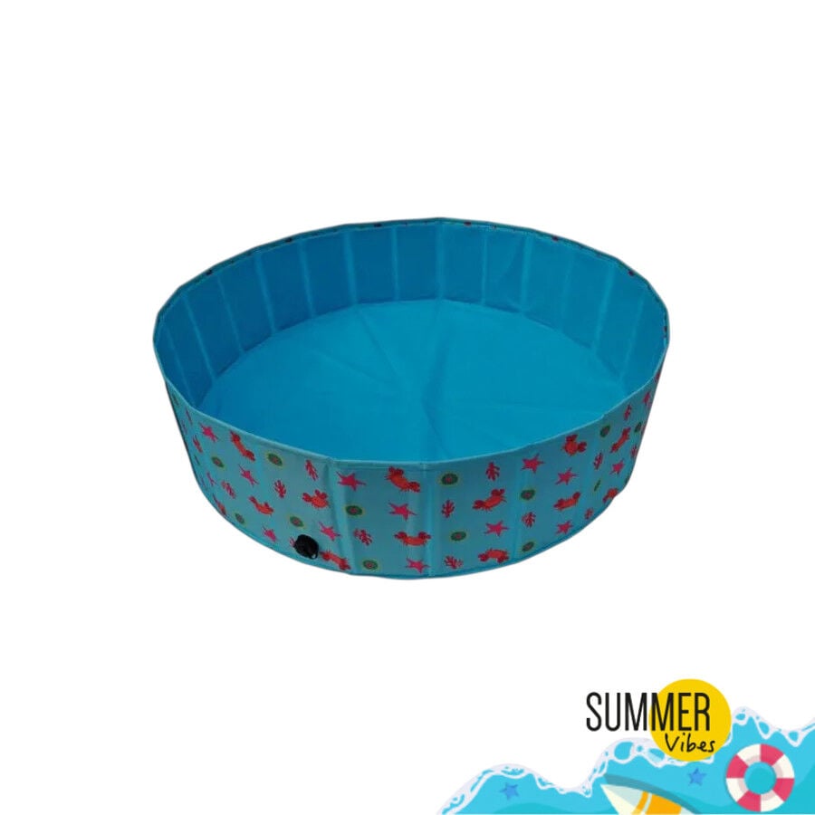 Summer Vibes Dog Pool Funny Piscina para perros, , large indicador imagen numero 2