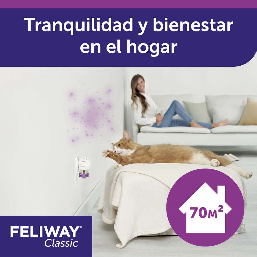 Feliway Classic Difusor y/o Recambio Tranquilizante para gatos, , large indicador imagen numero 7