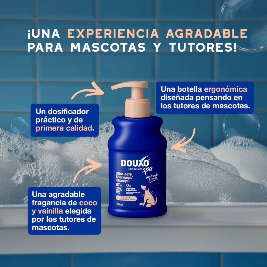 Ceva Douxo Spa Champ&uacute; Control de Muda para perros, , large Imagen numero 4