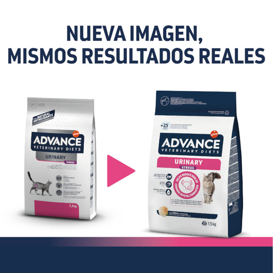 1.25 kg Advance Veterinary Diets Urinary Stress pienso para gatos, , large Imagen numero 2
