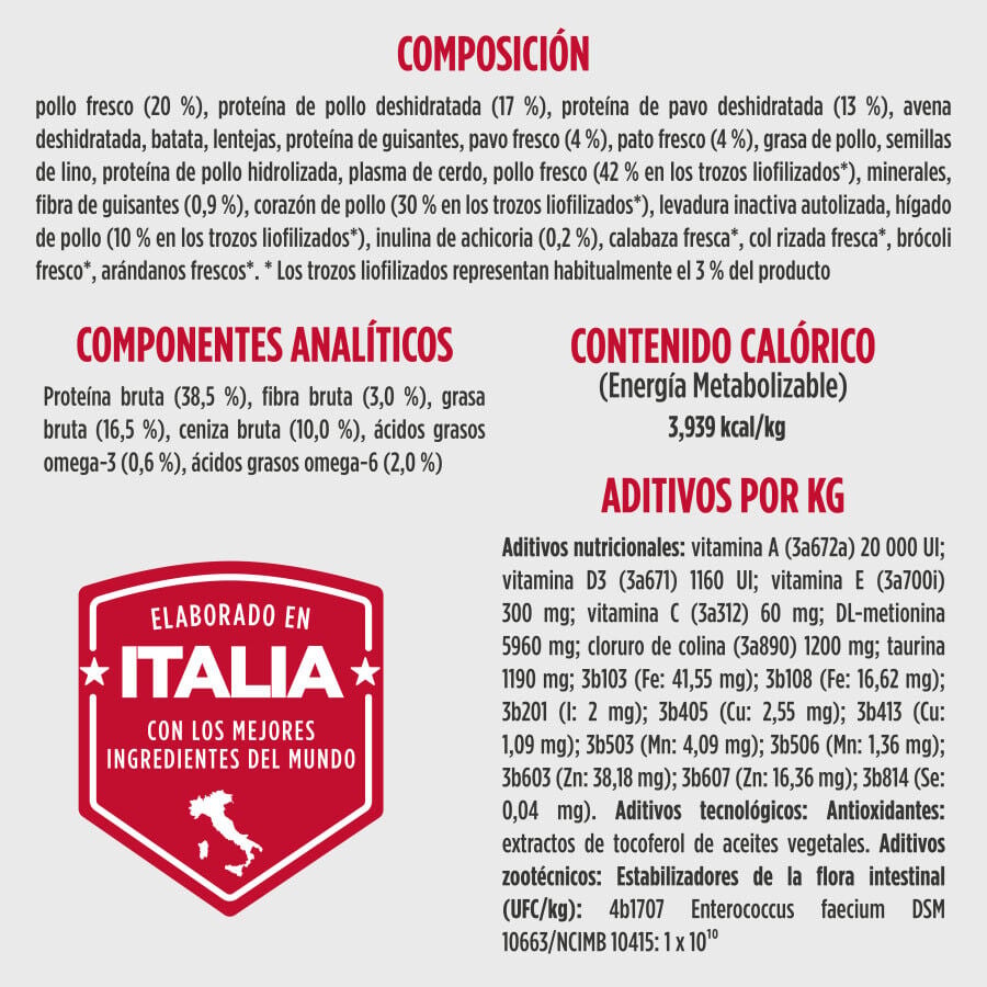 2 kg Nulo Raw Medley Pienso Pollo Pavo y Pato para gatos, , large Imagen numero 4