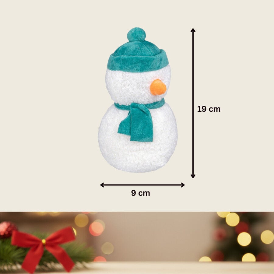 Wonder Christmas Peluche Mu&ntilde;eco de Nieve Navide&ntilde;o para perros, , large Imagen numero 4