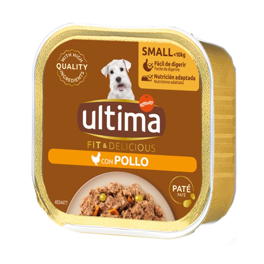 150 g Affinity Ultima Adult Mini Pollo tarrina para perros, , large Imagen numero 1