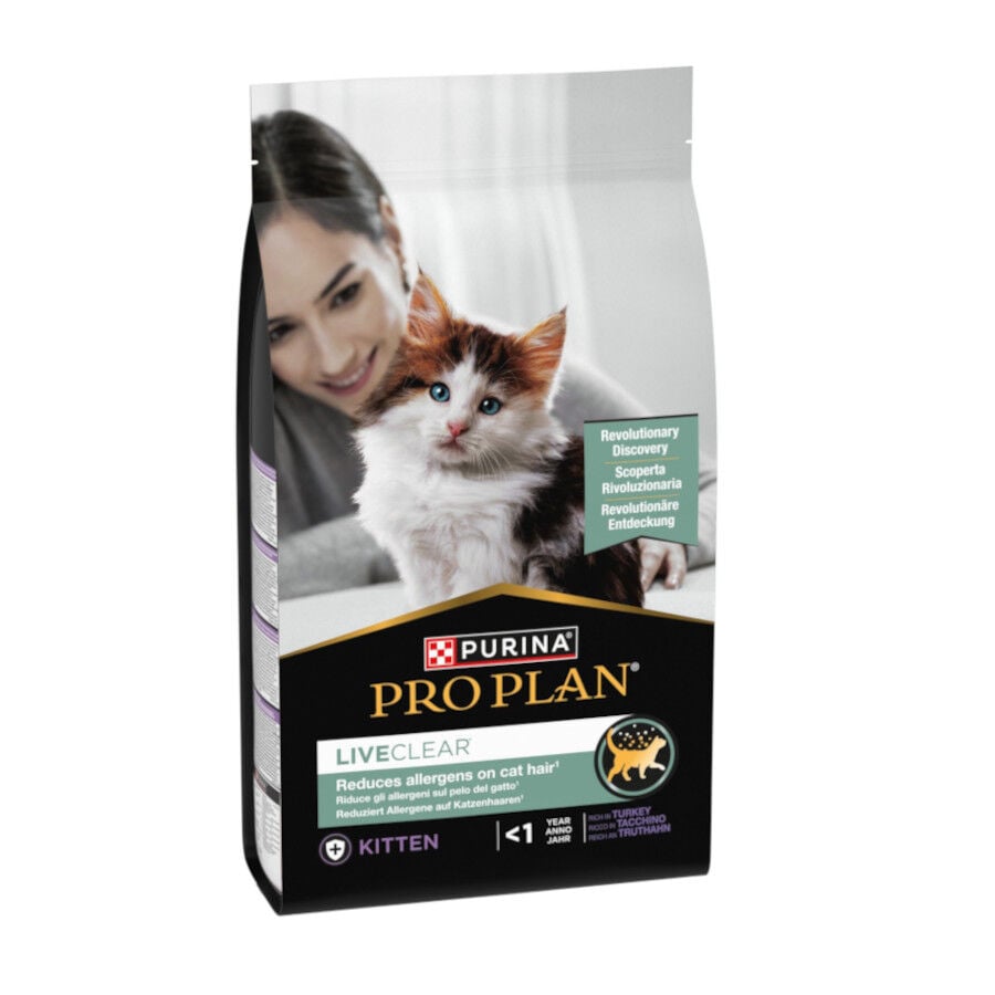 1.4 kg Purina Pro Plan LiveClear Kitten <1 a&ntilde;o Pavo pienso para gatos&nbsp;, , large Imagen numero 1