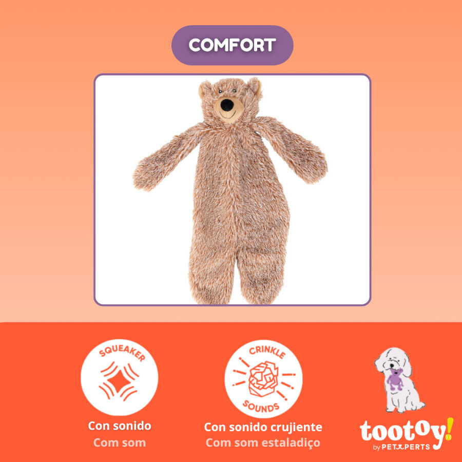 Tootoy! Oso de Peluche con Sonido para perros, , large indicador imagen numero 3