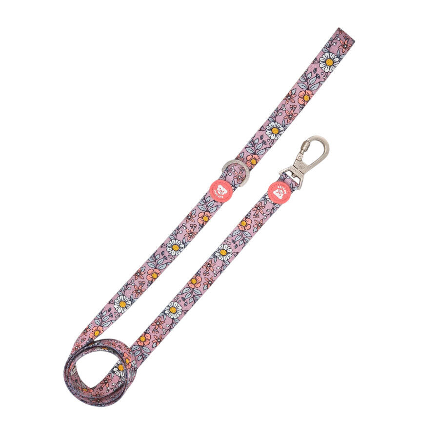 Dukier Correa Estampado Floral para perros, , large Imagen numero 1