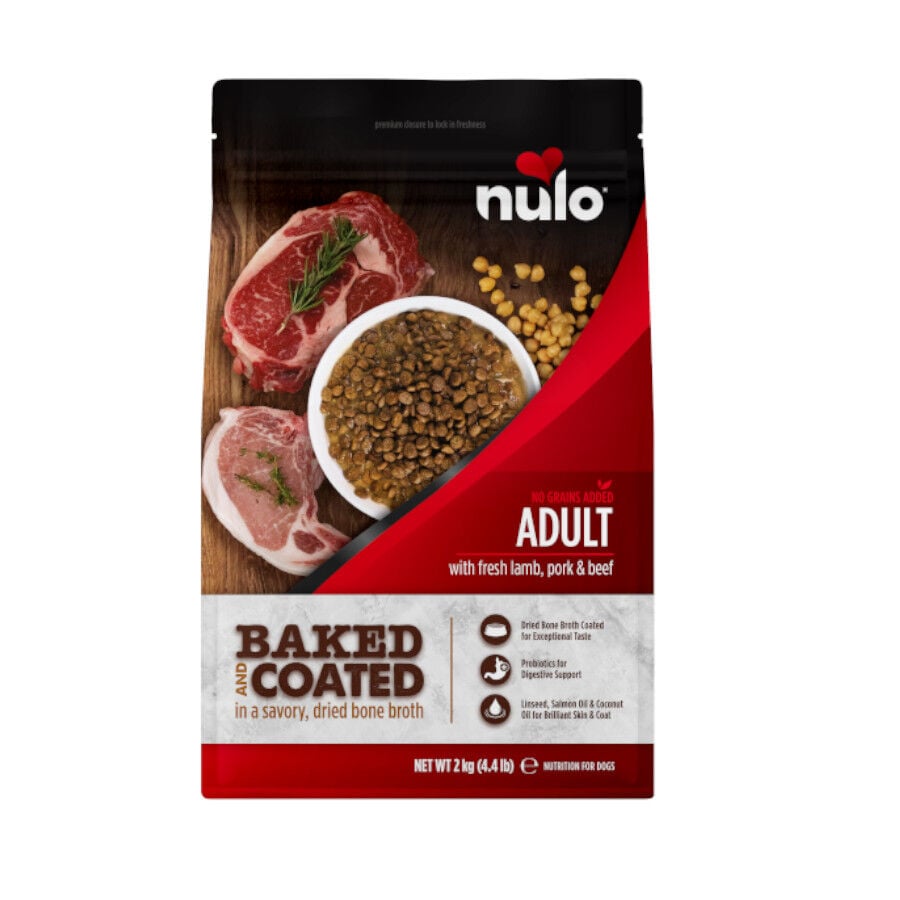 Nulo Baked & Coated Cordero con Cerdo y Ternera pienso para perros