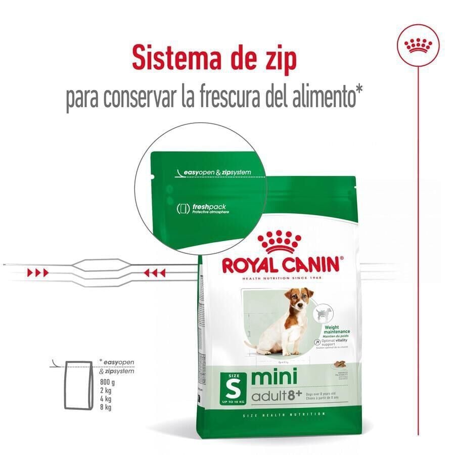 8 kg Royal Canin Mini 8+ Adult pienso para perros, , large Imagen numero 4