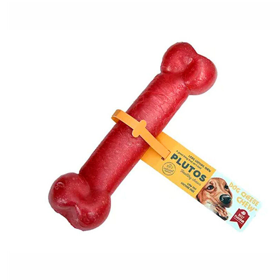 1 hueso x 13.5 cm Plutos Hueso de Queso y Ternera para perros, , large Imagen numero 1