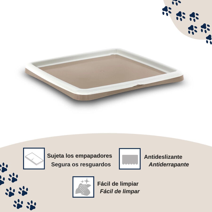 Nice Care Bandeja Sanitaria Gastone Beige para perros, , large Imagen numero 3