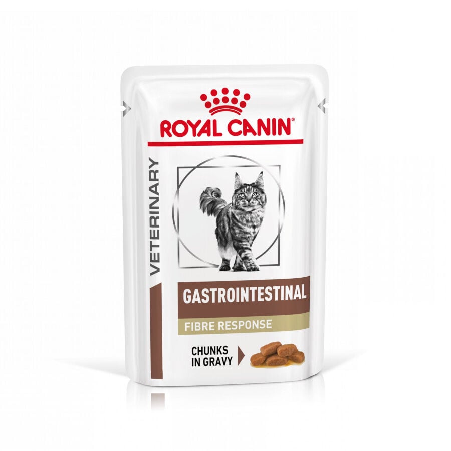 Royal Canin Gastrointestinal Fibre Response L&aacute;minas en Salsa Sobre para gatos