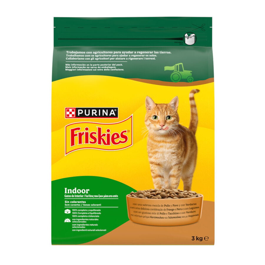 3 kg Friskies Indoor pienso para gatos, , large Imagen numero 1