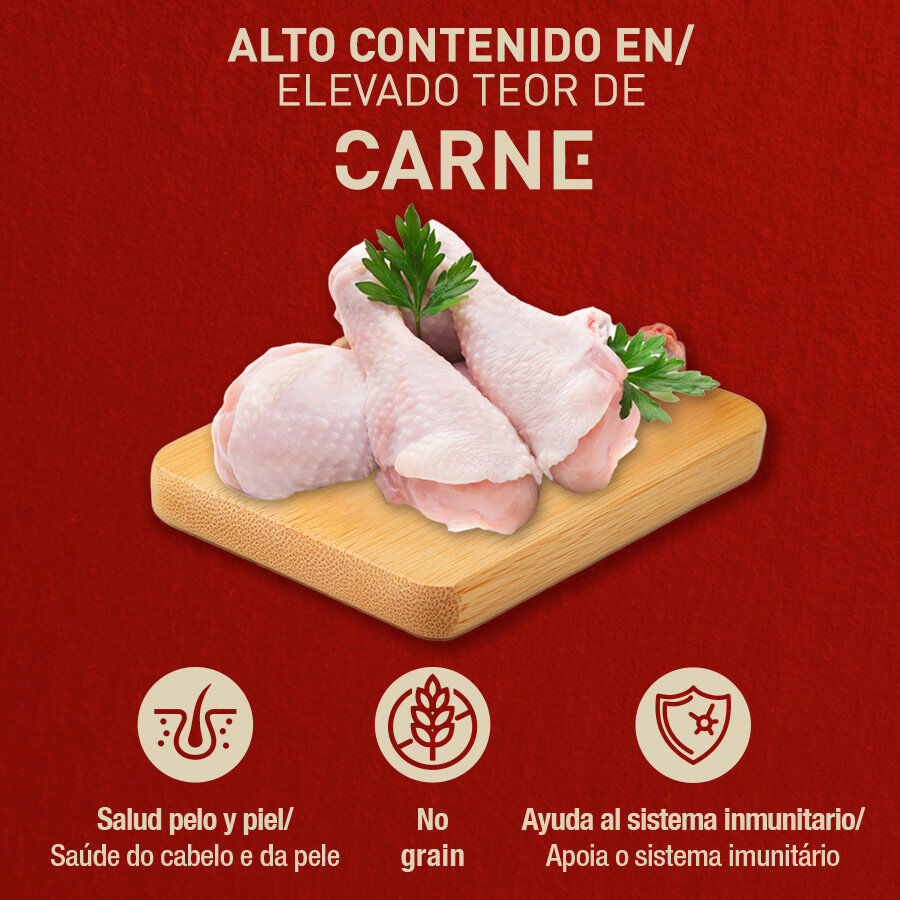 395 g Catxtreme Pollo con H&iacute;gado en pat&eacute; lata para gatos, , large indicador imagen numero 3