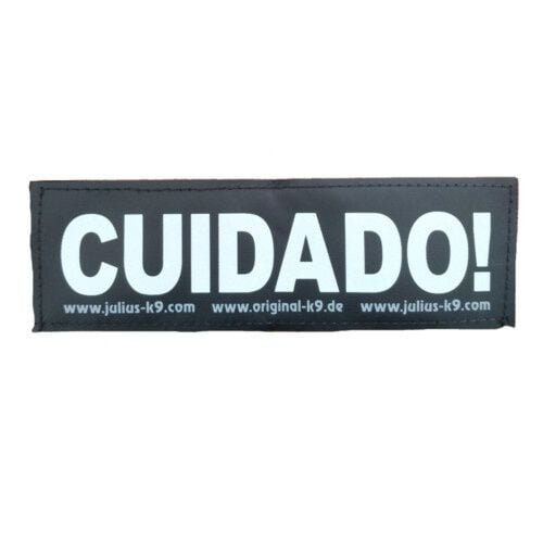 Julius K9 etiqueta Cuidado! de arn&eacute;s para perros Imagen numero 1