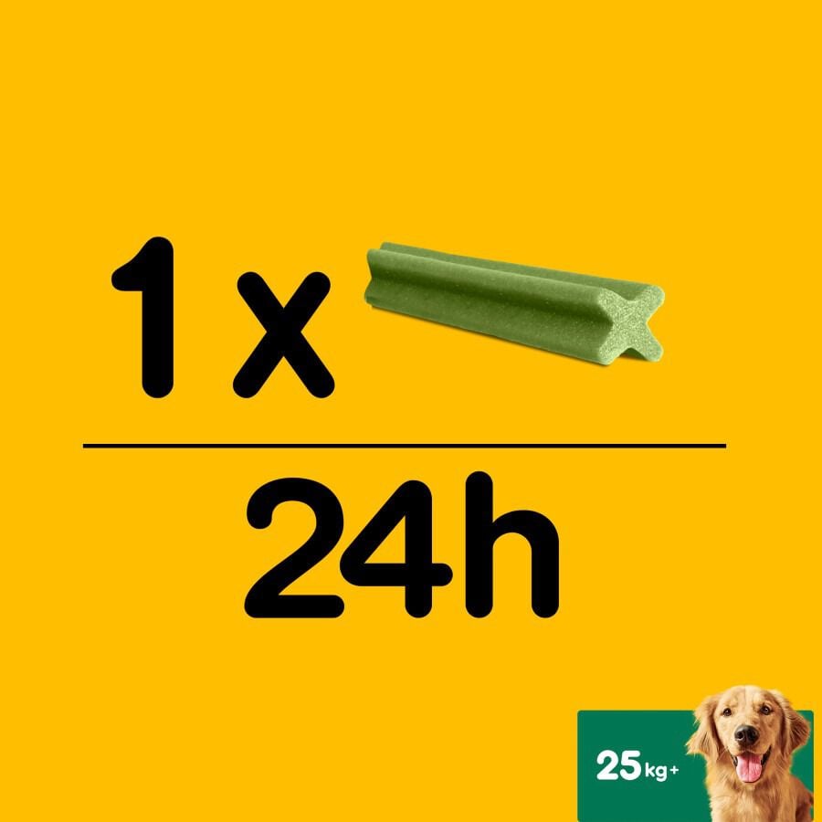 7 barritas Pedigree Dentastix Fresh Snacks Dentales para Perros Grandes, , large indicador imagen numero 5