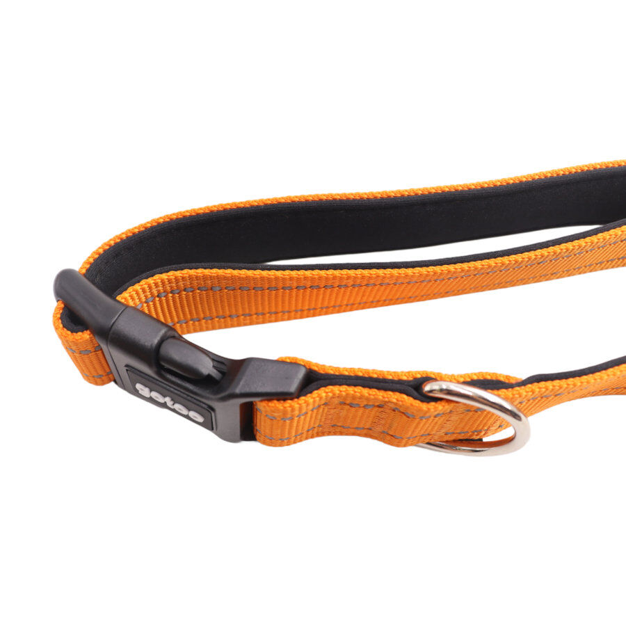 Gotoo Collar de nylon reflectante naranja para perros, , large indicador imagen numero 4