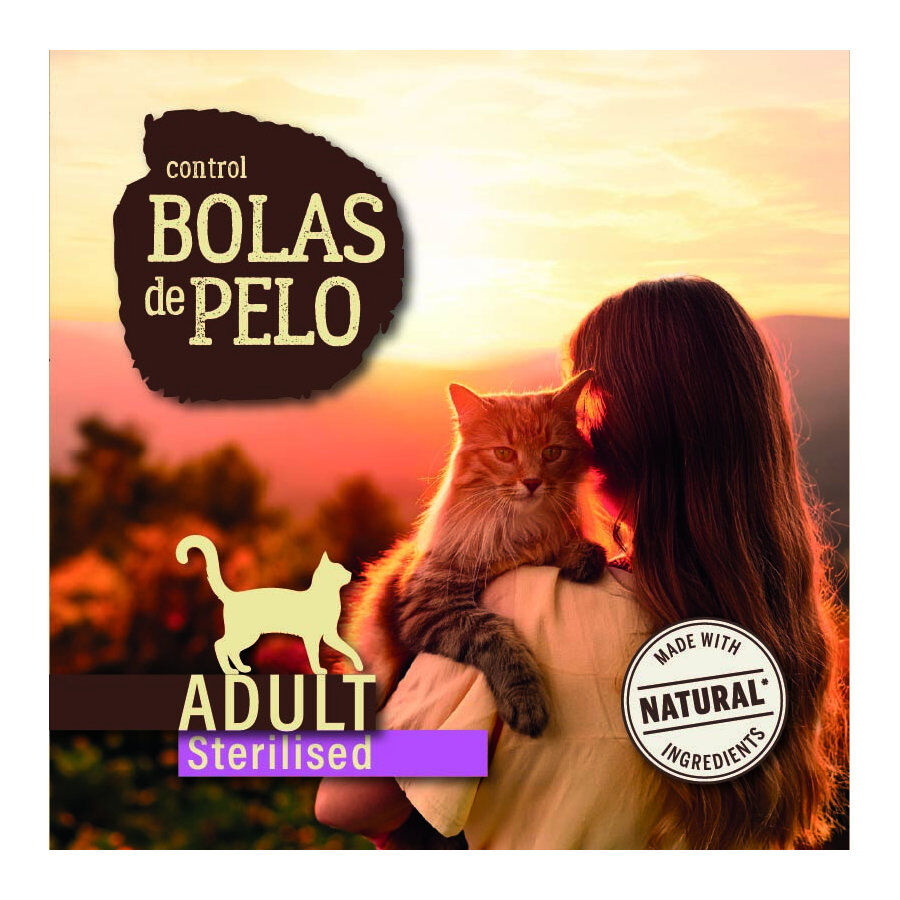 2 kg True Origins Pure Adult Sterilised Hairball pienso para gatos, , large indicador imagen numero 3