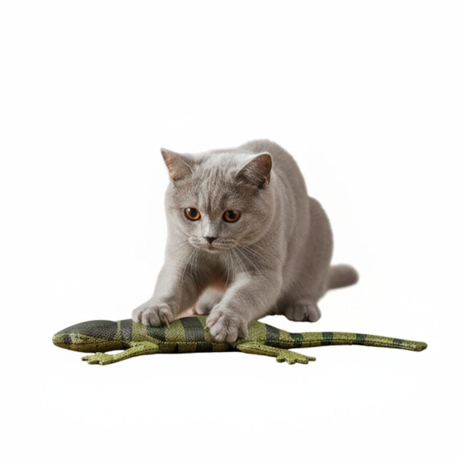 Playology Juguete Lagarto Realista para gatos, , large indicador imagen numero 4