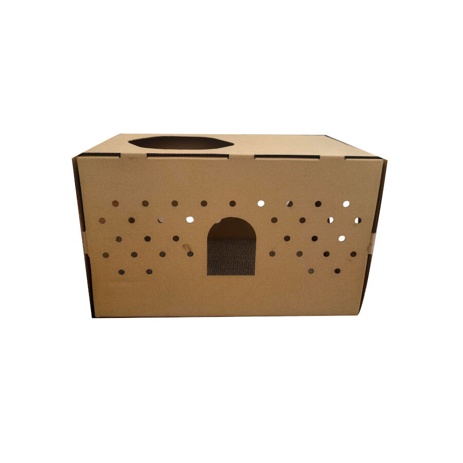 Catshion Alicia Caja Rascador de Cart&oacute;n para gatos, , large indicador imagen numero 5