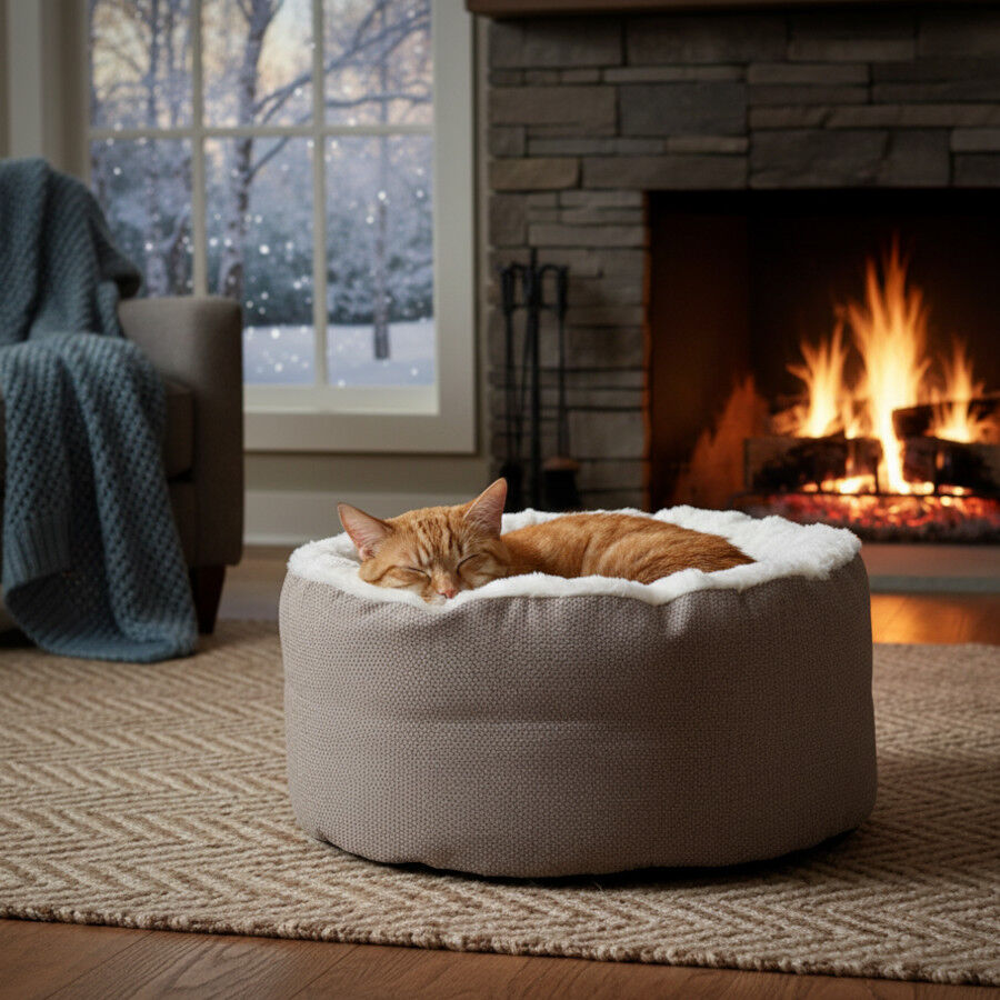 Wonder Christmas Cama Navide&ntilde;a Suave para gatos, , large Imagen numero 3