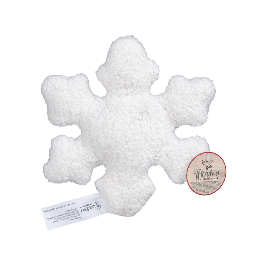 Wonder Christmas Peluche Copo de Nieve Navide&ntilde;o para perros, , large indicador imagen numero 6