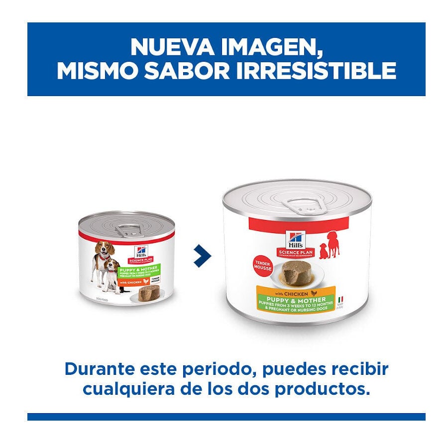 200 g Hill's Science Plan Puppy&Mother Mousse de Pollo lata para perros, , large indicador imagen numero 2
