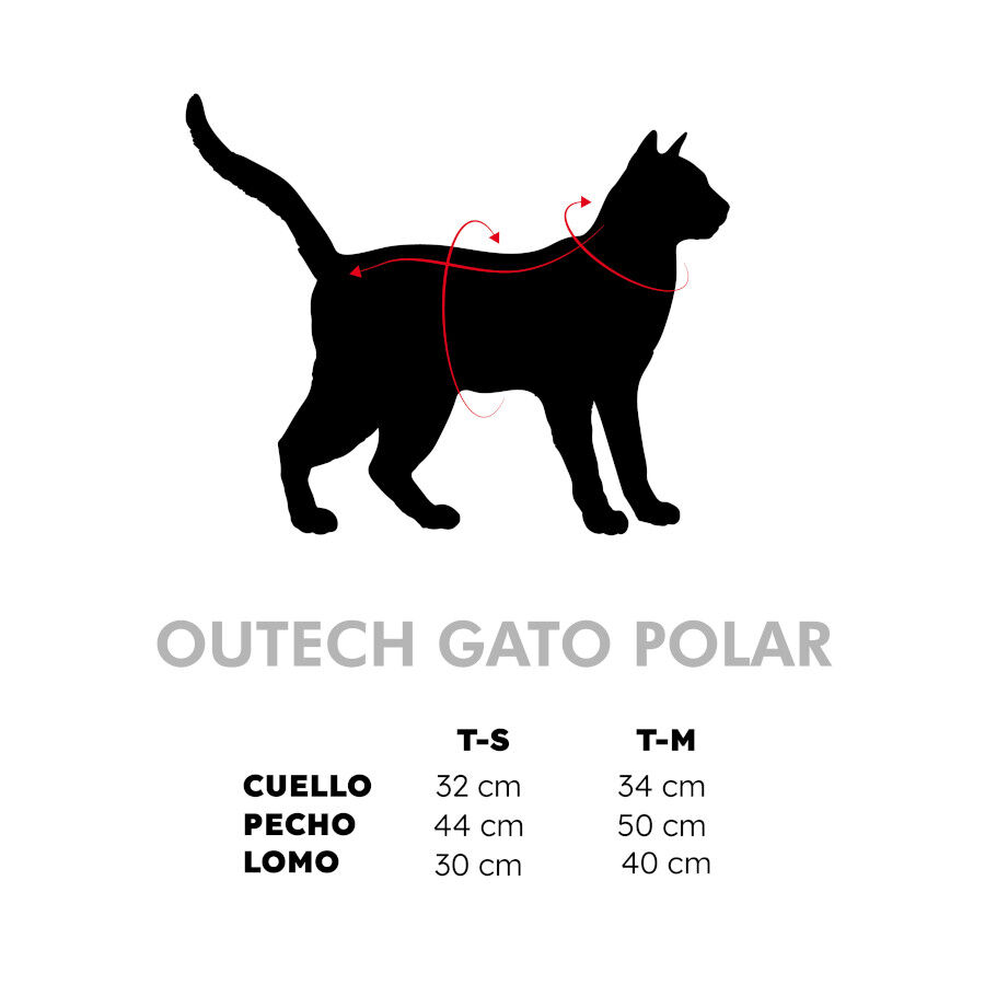 Outech Forro Polar para gatos, , large indicador imagen numero 6