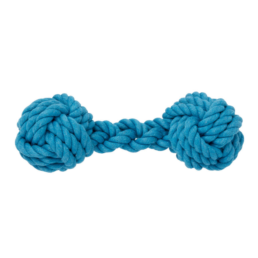 Tootoy! Hueso Mordedor de Cuerda Azul para perros, , large indicador imagen numero 2
