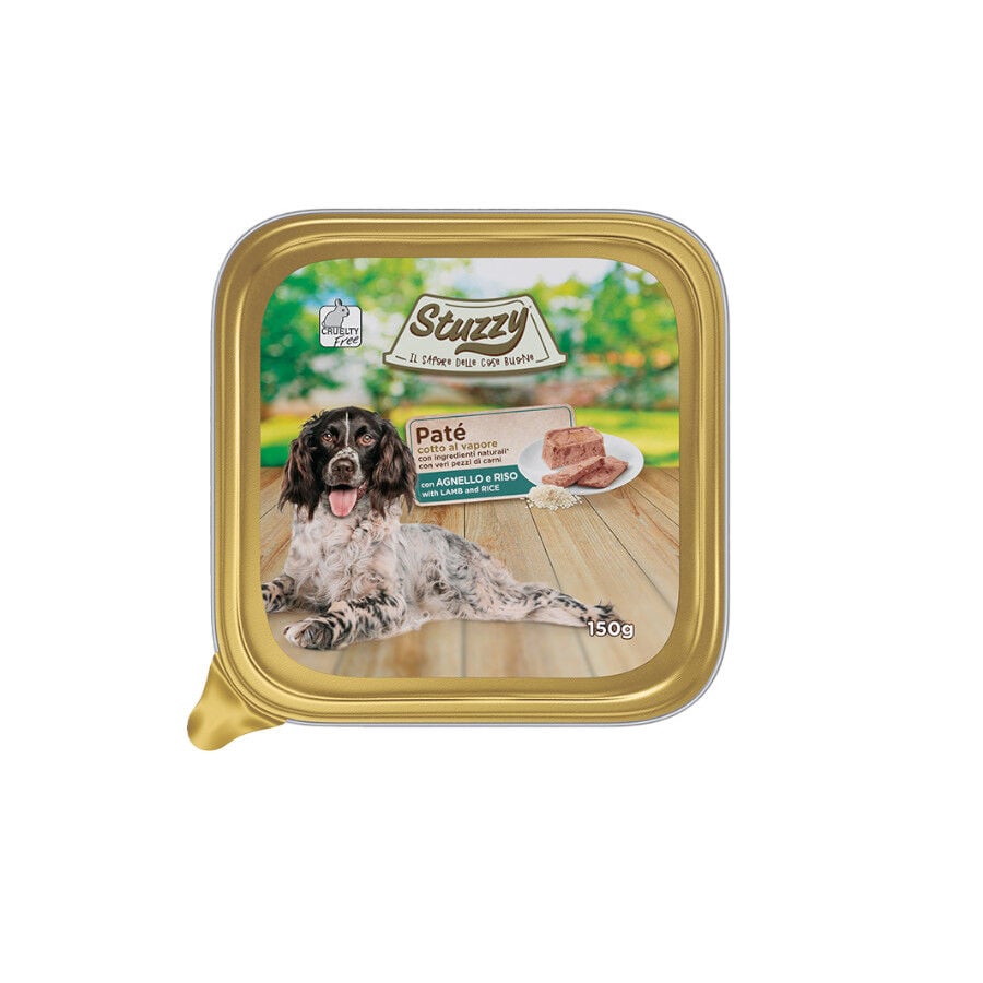 150 g Stuzzy cordero con arroz tarrina para perros, , large Imagen numero 1