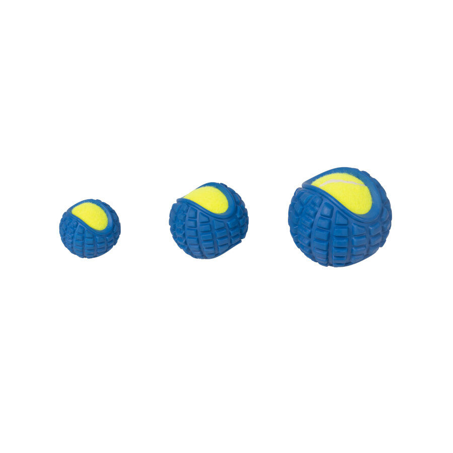 Tootoy! 2 in 1 tennis ball Blue Pelota de T&eacute;nis Azul para perros, , large indicador imagen numero 3